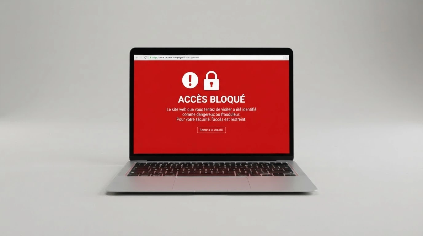 Page du site officiel de l'ANJ présentant la liste des sites de casino en ligne bloqués et déréférencés en France